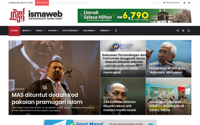 Ismaweb – Portal Islam dan Melayu
